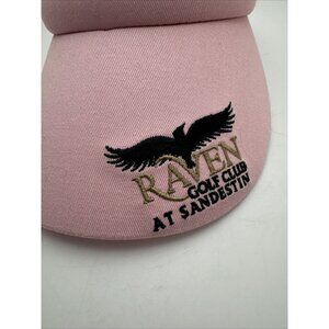 Raven Golf Club At Sandestin Pink Visor Hat One Size GR63